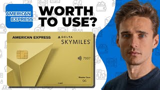 Delta Skymiles Gold American Express Credit Card Review  Watch Before You Apply [upl. by Trask]