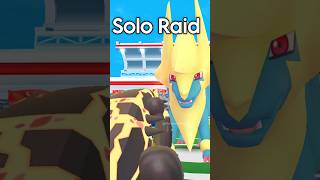 SOLO MEGA MANECTRIC raid in Pokémon GO [upl. by Ado]