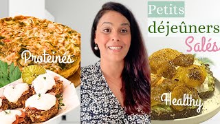 Petits déjeuners protéinés salésrecettehealthy protein petitdejeuner [upl. by Danette]