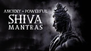 Ancient  Powerful SHIVA MANTRAS  Eliminate Negative Energies Transform your life [upl. by Htezzil]