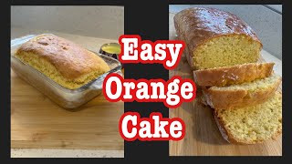 Easy Orange Cake 🎂 [upl. by Dylana846]