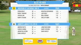 Abbots Langley CC 4th XI v Boxmoor CC Saturday 3rd XI [upl. by Aicnilav]