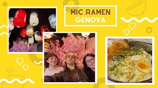 Qual è il miglior ramen di Genova Proviamo quello di Mic ramen [upl. by Elag922]