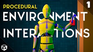 Procedural Animation in Unity  Procedural Environment Interactions 1 Intro amp Character Setup [upl. by Genovera]