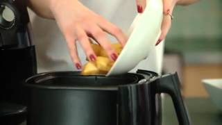 Philips AirFryer HD9220  Så här gör du pommes frites [upl. by Pepin]