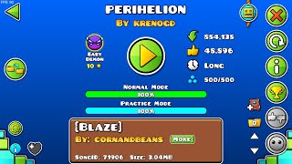 PERIHELION 100 Easy Demon by krenogd Geometry Dash 22 [upl. by Latsyc]