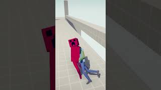 ZOMBİE vs CREEPER l MİNECRAFT l TABS l Totally Accurate Battle Simulator [upl. by Arrad]