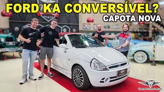 FORD KAbriolet de capota NOVA Um SHOW Veja a Confecção do Ford Ká e entrega no tapete VERMELHO 👏🤩 [upl. by Eidnas]