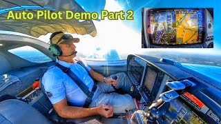 Class Delta ATC Dynon HDX Auto Pilot Demo Part 2 [upl. by Klenk609]