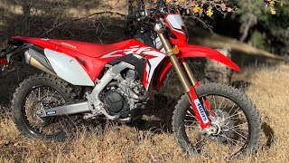 2019 Honda 450L  Dirt Bike Magazine [upl. by Azila]