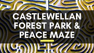 Castlewellan Forest Park amp Peace Maze Lake Castle amp Walks [upl. by Ailimat]