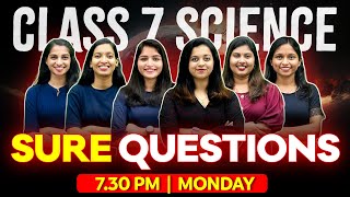 Class 7 Basic Science  Sure Questions  Exam Winner [upl. by Nyltac]