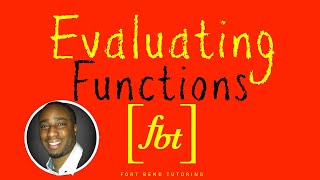 Function Notation Evaluating and Simplifying Functions fbt [upl. by Notserp]