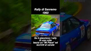 Rally di Sanremo 1993 Short 5 [upl. by Lotti]