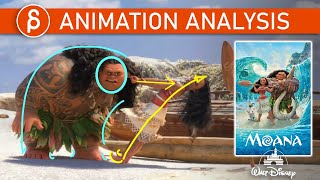 Moana 1 Disney  Animation Analysis and Tips [upl. by Twedy]