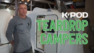 Teardrop Campers handmade by KPod  New Zealand [upl. by Nnylecoj]