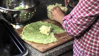 Risotto Stuffed Cabbage Leaves [upl. by Virgie]