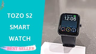 TOZO S2 Smart Watch Review How To Use  Best Smartwatch for iPhone amp Android [upl. by Hatfield]