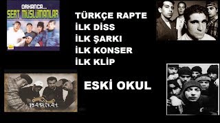 Türkçe Rap in İlkleri ilk diss ilk şarkı ilk konser vb [upl. by Largent]