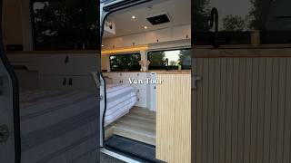 30s Van Tour  Custom Camper Van for Solo Vanlife campervanconversion camperconversion vanlife [upl. by Htebyram937]