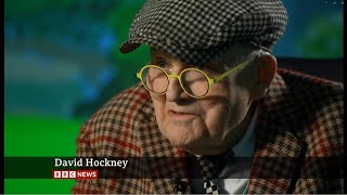 David Hockney art turned into immersive experience UK [upl. by Gladi791]