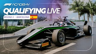 LIVE Qualifying  Barcelona 2024  F1 Academy [upl. by Hodges520]