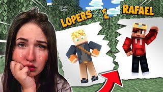 O QUE SERÁ QUE ACONTECEU COM O LOPERS E RAFAEL DO MINECRAFT Reagi ao vídeo 😭 [upl. by Loria]