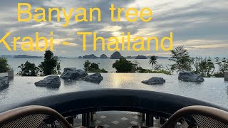 Bird’s Neat restaurant  The Banyan Tree Krabi Thailand [upl. by Stesha]