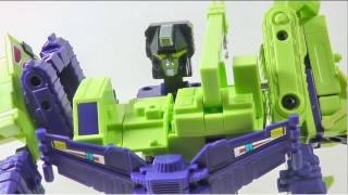 AUVELIER REVIEW TRANSFORMERS ENCORE 20 DEVASTATOR CONSTRUCTICONS EN ESPAÑOL [upl. by Nudd]