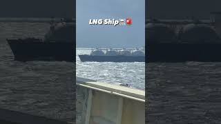 LNG ship 100dayschallange boat lifeatsea merchantnavy ocean sea [upl. by Selry]