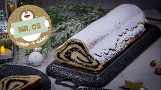 Türchen Nr05 Mohnstollen Ganz einfach gemacht [upl. by Namijneb]