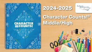 CHARACTER COUNTS MiddleHigh 20242025 Planner [upl. by Tony]