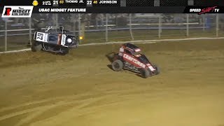 USAC “Pennsylvania Midget Week” Highlights  Lanco Speedway 8418 [upl. by Lise]