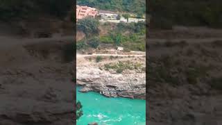 Devprayag sangam Alaknanda  Bhagirathi  Ganga harharmahadev jaishreeram shambhu harharmahadev [upl. by Eddra]