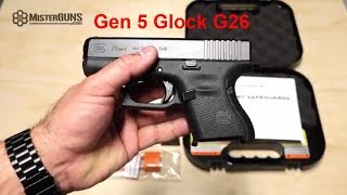 BRAND NEW Glock 26 Gen5  Features Shoot and Review [upl. by Thadeus]