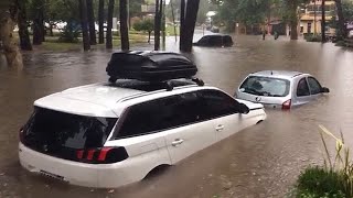 VIDEOS show a devastating flood sweeps everything away in its path in Catamarca Argentina [upl. by Neetsirk33]