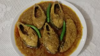 সর্ষে ইলিশ ll সরিষা ইলিশ রেসিপি ll Bangladeshi ll Hilsha Fish With Musterd paste Cooking Recipe ll [upl. by Ellehcan89]