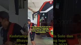 KEDATANGAN PEMAIN PERSIS SOLO DAN BHAYANGKARA FC [upl. by Ellesirg896]