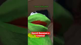 Kermit becomes a CRIMINAL 🔫 comedy funny lol kermit elmo [upl. by Akcirederf]