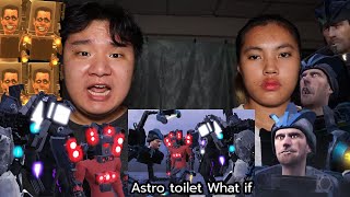 คนเดียวก็เฟี้ยวได้ Astro Toilet ท้าสู้ได้กับทุกตัว What if Astro toilet [upl. by Errecart]