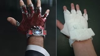 3D printed Iron Man watch glove part 2 [upl. by Eimrots709]