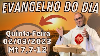 EVANGELHO DO DIA – 02032023  HOMILIA DIÁRIA – LITURGIA DE HOJE  EVANGELHO DE HOJE PADRE GUSTAVO [upl. by Aihsenak]