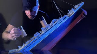 Build a working split Titanic model like the James Cameron movie [upl. by Shirline722]