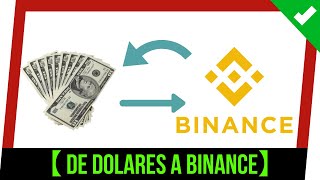 💸 5 Formas de Enviar TRANSFERIR DOLARES a BINANCE 【 Enterate Como 】 🔄 Fondear Binance [upl. by Kcir124]