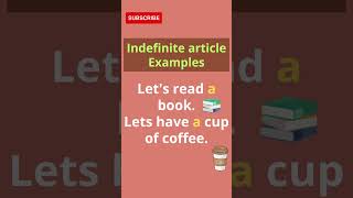 Article in english grammar  Definite and Indefinite article in English grammar [upl. by Thaine]