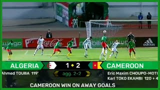 Algeria vs Cameroon 1  2 Agg 2  2 Highlights  Qatar 2022 Qualifier 2nd League [upl. by Lise]