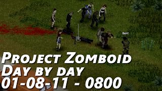 Cleaning and sorting  Project Zomboid  010811  0800 [upl. by Hnilym]