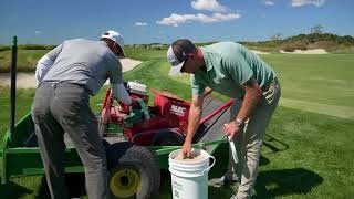 Interseeding at Hyannisport Club [upl. by Hsivat]