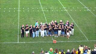 198019811982 bayonne Bridgemen Drumlines Honored at 2012 Tournament of Stars [upl. by Lorie]