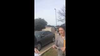 Iraq War Veteran confronts AntiVeteranWomenLGBT Petitioner In Plano Texas [upl. by Edin]